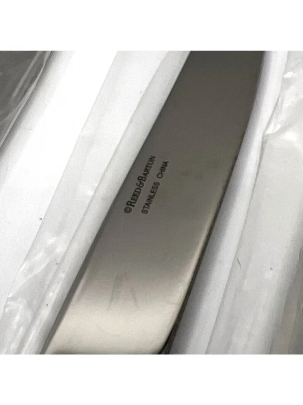 Reed & Barton French Renaissance Dinner Knives Set 4 Stainless Steel Flatware